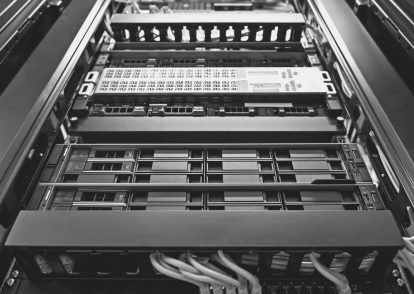 Baie dans un datacenter Baie dans un datacenter